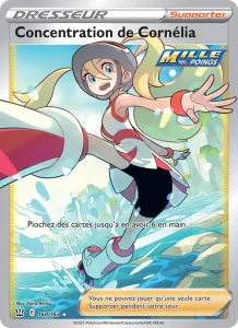 Carte Pokemon Concentration de Cornélia 160/163 Styles de combat