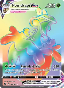 Carte Pokemon Pomdrapi VMAX 164/163 Styles de combat