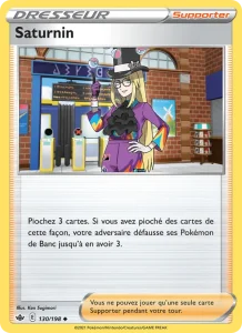 Carte Pokemon Saturnin 130/198 Règne de Glace