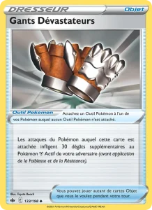 Carte Pokemon Gants Dévastateurs 133/198 Règne de Glace