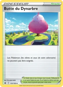 Carte Pokemon Butte du Dynarbre 135/198 Règne de Glace