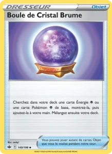 Carte Pokemon Boule de Cristal Brume 140/198 Règne de Glace