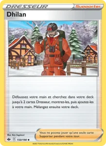 Carte Pokemon Dhilan 150/198 Règne de Glace