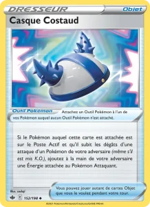 Carte Pokemon Casque Costaud 152/198 Règne de Glace