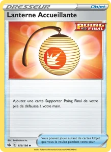 Carte Pokemon Lanterne Accueillante 156/198 Règne de Glace