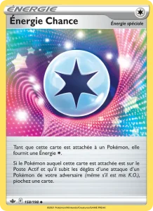 Carte Pokemon Énergie Chance 158/198 Règne de Glace