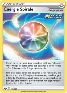 Carte Pokemon Énergie Spirale 159/198 Règne de Glace