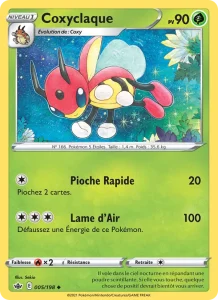 Carte Pokémon Coxyclaque 5/198