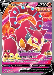 Carte Pokemon Volcanion V 162/198 Règne de Glace