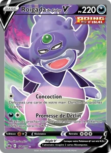 Carte Pokemon Roigada de Galar V 178/198 Règne de Glace