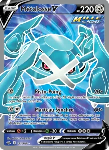 Carte Pokemon Métalosse V 181/198 Règne de Glace
