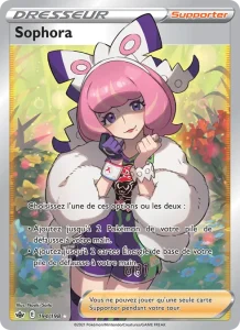 Carte Pokemon Sophora 194/198 Règne de Glace
