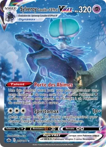 Carte Pokemon Sylveroy Cavalier d'Effroi VMAX 205/198 Règne de Glace