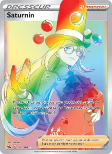Carte Pokemon Saturnin 211/198 Règne de Glace