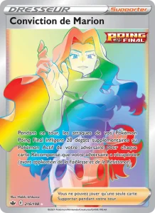 Carte Pokemon Conviction de Marion 216/198 Règne de Glace