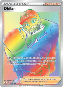 Carte Pokemon Dhilan 220/198 Règne de Glace