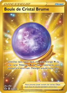 Carte Pokemon Boule de Cristal Brume 227/198 Règne de Glace