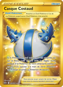 Carte Pokemon Casque Costaud 228/198 Règne de Glace