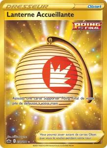 Carte Pokemon Lanterne Accueillante 230/198 Règne de Glace