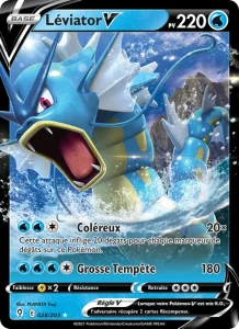 Carte Pokemon Léviator V 28/203 Évolution Céleste