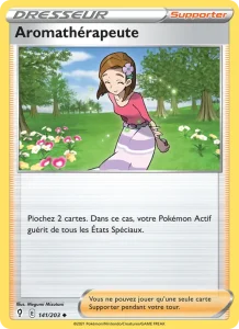 Carte Pokemon Aromathérapeute 141/203 Évolution Céleste