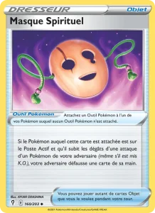 Carte Pokemon Masque Spirituel 160/203 Évolution Céleste