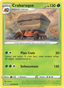 Crabaraque 12 — Évolution Céleste