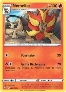 Némélios 23 — Évolution Céleste