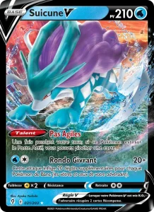 Carte Pokemon Suicune V 31/203 Évolution Céleste