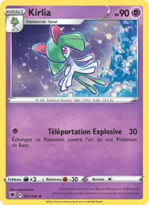 Carte Pokemon Kirlia 061/189 Astres Radieux