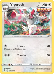 Vigoroth 130 — Évolution Céleste