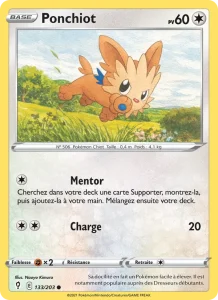 Ponchiot 133 — Évolution Céleste