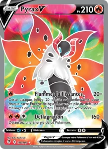 Carte Pokemon Pyrax V 170/203 Évolution Céleste
