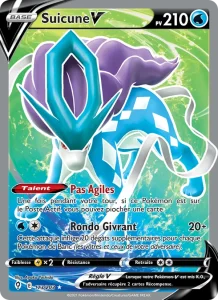 Carte Pokemon Suicune V 173/203 Évolution Céleste
