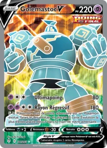 Carte Pokemon Golemastoc V 181/203 Évolution Céleste