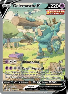 Carte Pokemon Golemastoc V 182/203 Évolution Céleste