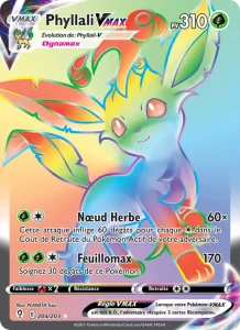 Carte Pokemon Phyllali VMAX 204/203 Évolution Céleste
