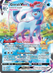 Carte Pokemon Givrali VMAX 209/203 Évolution Céleste