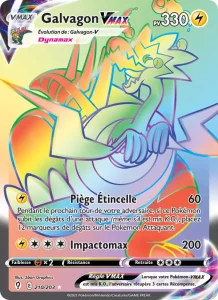 Carte Pokemon Galvagon VMAX 210/203 Évolution Céleste