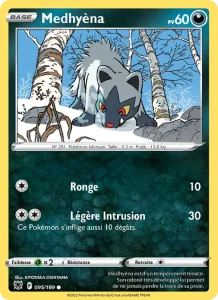 Carte Pokemon Medhyèna 095/189 Astres Radieux