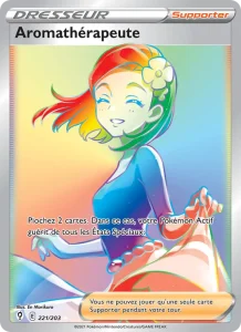 Carte Pokemon Aromathérapeute 221/203 Évolution Céleste