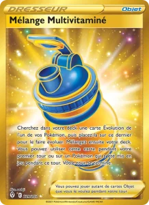 Carte Pokemon Mélange Multivitaminé 229/203 Évolution Céleste