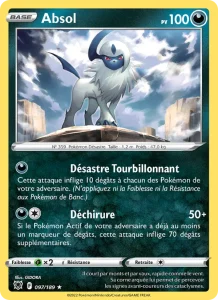 Carte Pokemon Absol 097/189 Astres Radieux