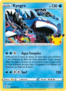 Kyogre 3 — Célébrations