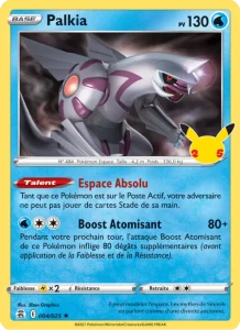 Carte Pokémon Palkia 4/25