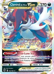 Clamiral de Hisui VSTAR 102 — Astres Radieux
