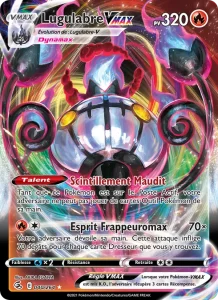 Carte Pokemon Lugulabre VMAX 40/264 Poing de Fusion