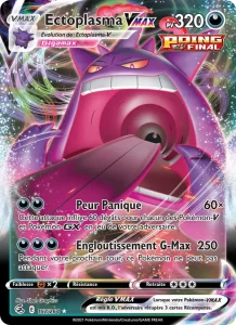 Carte Pokemon Ectoplasma VMAX 157/264 Poing de Fusion