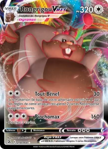 Carte Pokemon Rongrigou VMAX 218/264 Poing de Fusion