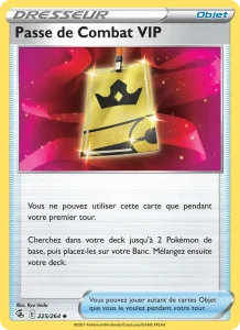 Carte Pokemon Passe de Combat VIP 225/264 Poing de Fusion